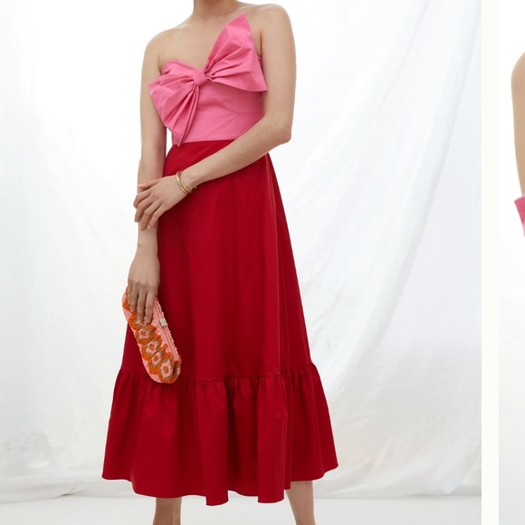 Anthropologie Dresses & Skirts - Anthropologie hutch colorblocked bow tie maxi dress